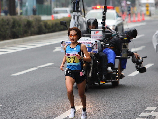 加納由理の2008年東京国際女子マラソン